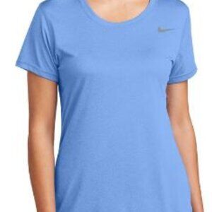 Nike Women's Dri Fit Team Legend T-shirt - Light Blue, Size L